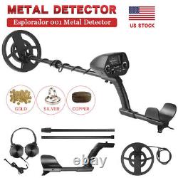 Professional Metal Detector Gold Digger Deep Waterproof Coil withShovel Carry Pack