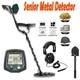 Professional Metal Detector With WaterProof Coil Gold Finder Made in the USA