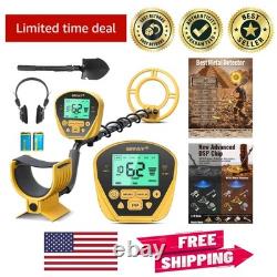 Professional Metal Detector for Every Adventurer 5 Modes & Waterproof 10 Coil