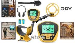 Professional Metal Detector for Every Adventurer 5 Modes & Waterproof 10 Coil