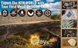 Professional Metal Detector for Every Adventurer 5 Modes & Waterproof 10 Coil