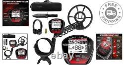 Professional Waterproof Metal Detector with Ergonomic Design & Accessories