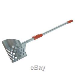 RTG Aluminum Two In One Metal Detector Sand Scoop for Beach Hunting 727
