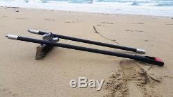 Rake, to search the beach in the water without metal detector