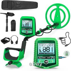 Rechargeable Metal Detector for Adults and Kids, Professional Gold Underground D