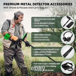 Rechargeable Metal Detector for Adults and Kids, Professional Gold Underground D