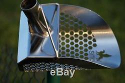 SITO- 170mm (6.75) Wide (Hexagonal Holes) Stainless Steel Beach Sand Scoop
