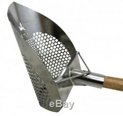 SITO Sharp (Mixed Circular Holes) Stainless Steel Beach Metal Detecting Scoop