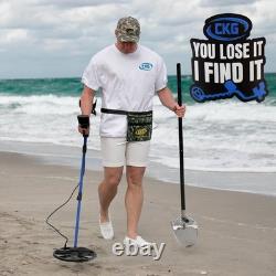 Sand Scoop 11x7 Bag + Scoop + Carbon Fiber Handle Metal Detector Accessories