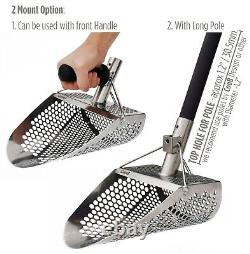 Sand Scoop CooB Metaldetecting Tool Stainless Steel Hex-710
