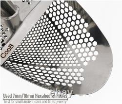 Sand Scoop CooB Metaldetecting Tool Stainless Steel Hex-710