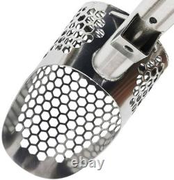 Sand Scoop Metal Detecting Hunting Tool. Stainless Steel Sand Scoop Metal Det