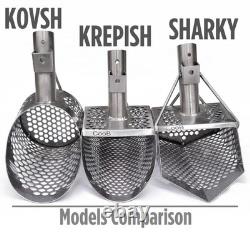 Sand Scoop Metal Detecting Hunting Tool. Stainless Steel Sand Scoop Metal Det