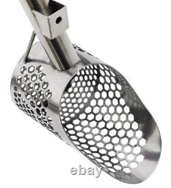 Sand Scoop Metal Detecting Hunting Tool. Stainless Steel Sand Scoop Metal Det