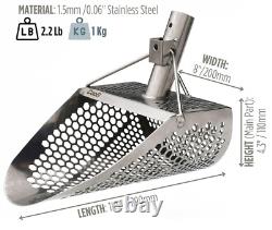 Sand Scoop Metal Detector Detecting Hunting Tool HEX-710 Stainless Steel by CooB