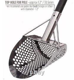 Sand Scoop Metal Detector Detecting Hunting Tool MONSTRIK Stainless Steel CooB