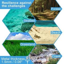 Sand Scoop for Metal Detecting Heavy Duty Sand Sifter Scoop Stainless Steel 3