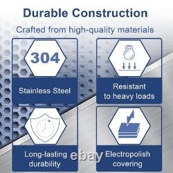 Sand Scoop for Metal Detecting Heavy Duty Sand Sifter Scoop Stainless Steel 3