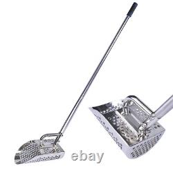 Sand Scoop for Metal Detecting Stainless Steel Shovel Rust-Proof Long Handle
