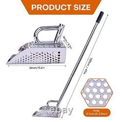 Sand Scoop for Metal Detecting, Stainless Steel Shovel for Long Handle Series