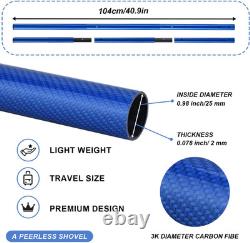 Sand Scoop with Long Carbon Fiber Handle, Heavy Duty Stainless Steel Metal Detect