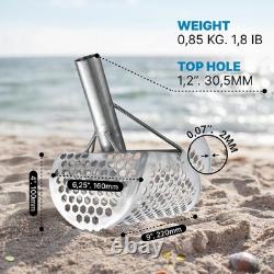 Sand Scoops for Beach Metal Detecting Stainless Steel Beach Metal Detecting S