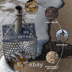 Sand Scoops for Beach Metal Detecting Stainless Steel Beach Metal Detecting S