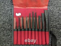 Snap-On 11 Piece Punch/Chisel set PPC710BK