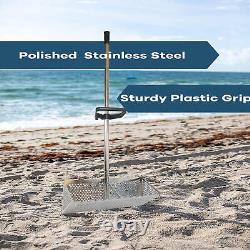 Stainless Steel Beach Sifter, Shark Tooth Sifter Sand Scoop Sand Sifter For Beach