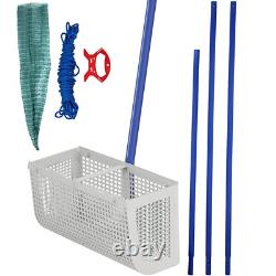 Stainless Steel Sand Scoop Beach Sifting Shovel Tool Metal Detecting + Handle