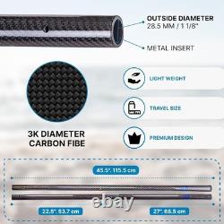 Stainless Steel Sand Scoop for Beach Metal Detecting with Carbon Fiber Handle