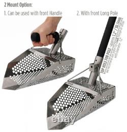 Stainless Steel Shark 710 Metal Detector Sand Scoop for Beach Metal Detecting