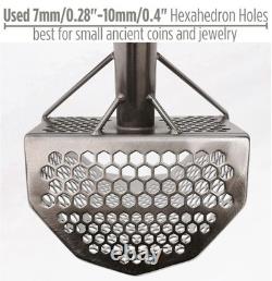 Stainless Steel Shark 710 Metal Detector Sand Scoop for Beach Metal Detecting