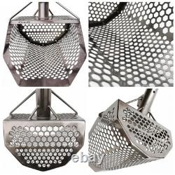Stainless Steel Shark 710 Metal Detector Sand Scoop for Beach Metal Detecting