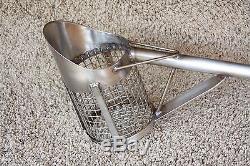Stainless steel sand scoop with 40 handle