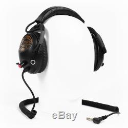 Sun Ray Pro Gold Metal Detector Headphones Angled Plug Compatible with CTX 3030