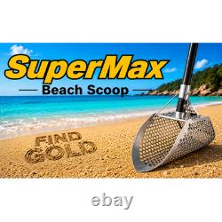SuperMax metal detecting beach scoop WITHOUT the handle 3 options