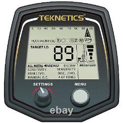 Teknetics T2 Classic Metal Detector with 11 DD Search Coil and Accessory Bundle
