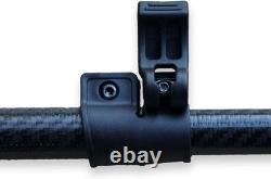 Telescopic Carbon Fibre Shaft for Minelab Equinox 600/800 Metal Detectors Black