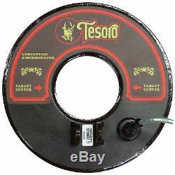 Tesoro 8 Round Concentric Search Coil Brown with 3ft Short Cable COIL-8RC-SB-E