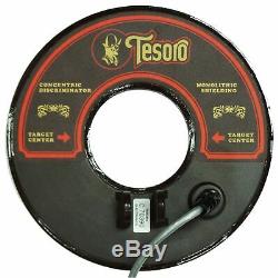Tesoro 8 Round Concentric Search Coil Brown with 8ft Long Cable 8RC-LB-E