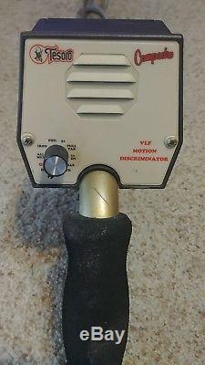 Tesoro Compadre Metal Detector with 5.75 Search Coil and accessories