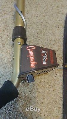 Tesoro Compadre Metal Detector with 5.75 Search Coil and accessories