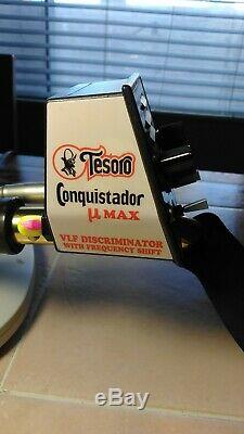 Tesoro Conquistador Umax Metal Detector (Rare)