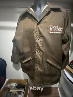 Tesoro Metal Detectors Jacket Sherpa Lining Vintage NOS King Louis M