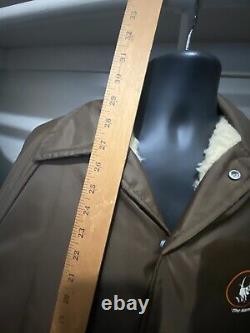Tesoro Metal Detectors Jacket Sherpa Lining Vintage NOS King Louis M