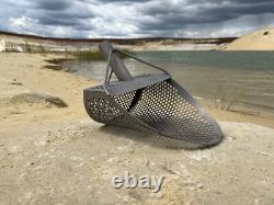 Titanium Beach Sand Scoop Metal Detector Detecting Tool Shovel Sifter Titan