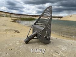 Titanium Beach Sand Scoop Metal Detector Detecting Tool Shovel Sifter Titan