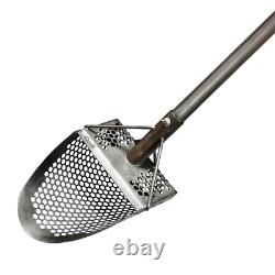Titanium Light Travel Pole Handle Sand Scoop Metal Detector Hunting Tool Coob