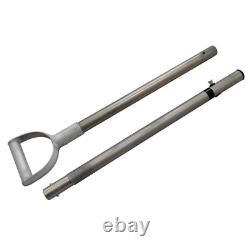 Titanium Pro Light Travel Pole Handle Sand Scoop Metal Detector Hunting Tool